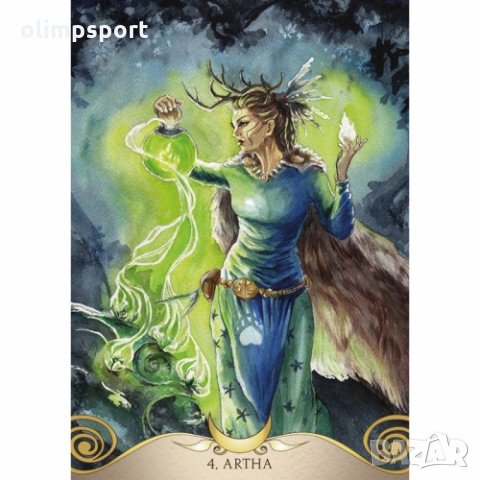 карти оракул LOSCARABEO THE GODDESS TEMPLE  нови , снимка 5 - Карти за игра - 32695571