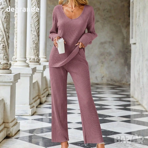 Дамски комплект рипс от две части.Голям избор на цветове, снимка 12 - Комплекти - 51128520