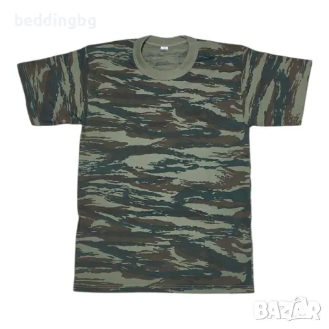 Мъжка камуфлажна памучна тениска – удобна и практична , снимка 1