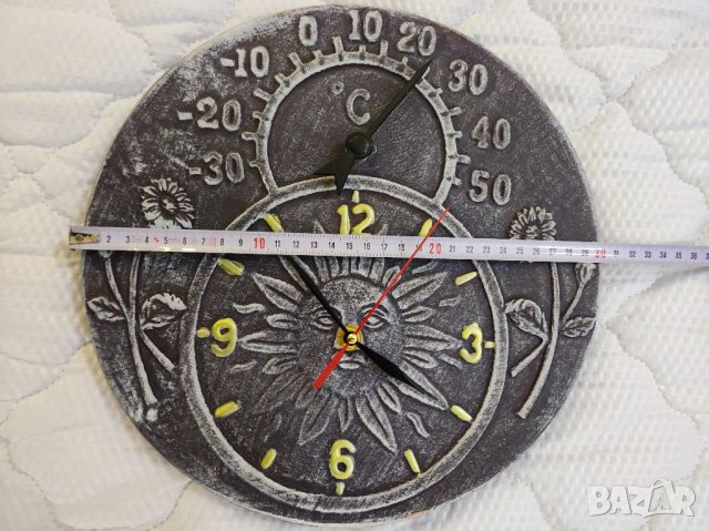 Стенен керамичен часовник. , снимка 2 - Стенни часовници - 35578160