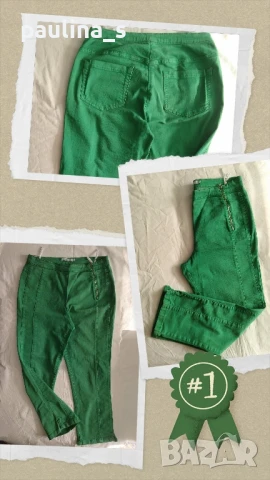 Два различни броя / Зелени дънкови бермуди "Betty Barclay" и "2 Biz", снимка 5 - Дънки - 26347745