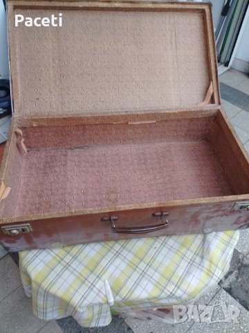 Ретро винтидж куфар.Подходящ за декупаж и украса.В отлично състояние за годините си., снимка 2 - Декорация за дома - 43515177