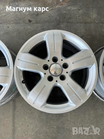 Алуминиеви джанти Mercedes 16 цола – 5x112, снимка 2 - Гуми и джанти - 51684538