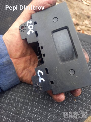 Часовник за пежо 206 CC 02432219901 , снимка 2 - Части - 43382335