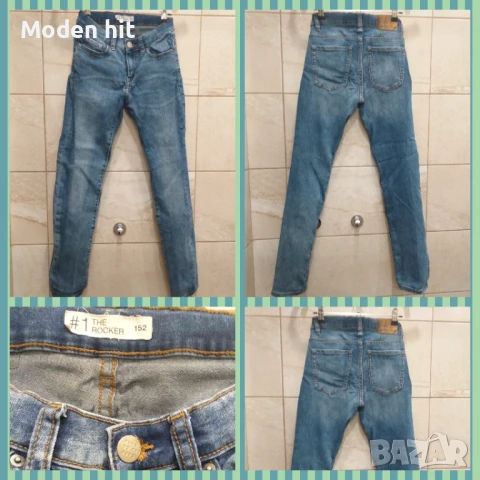 H&M, Zara, Rider, The Rocker - дънки и панталон за момче - размер 146/152 см. /11-12 г./, снимка 9 - Детски панталони и дънки - 42125602