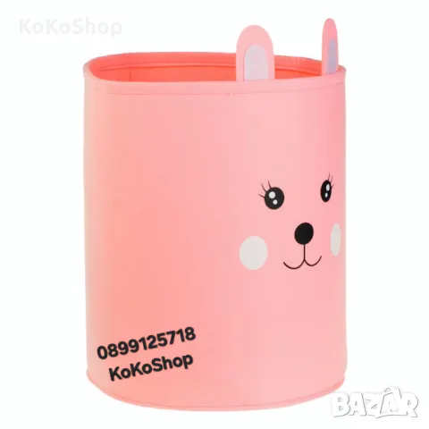 Кош за играчки-30х40 см./розов кош за играчки/органайзер за играчки, снимка 2 - Други - 50071038