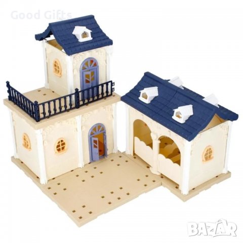 Mega Creative Къща за кукли с пони и фигурки, снимка 4 - Фигурки - 39445690