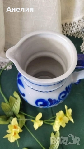 Керамични чаши, кана и пепелник от Германия , снимка 6 - Чаши - 53364562
