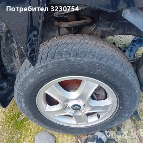 Джанти за хюндай сантафе 16 цола , снимка 2 - Гуми и джанти - 52457733