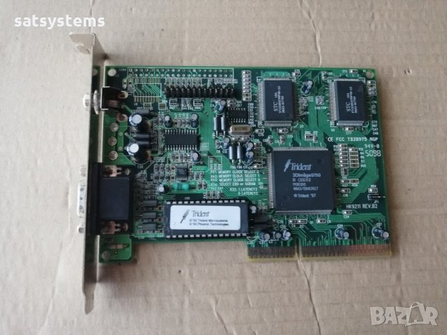 Видео карта VGA Trident 3Dimage 9750 4MB AGP