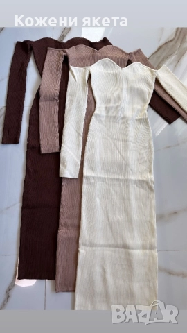 Рипс рокли от плетиво, снимка 10 - Рокли - 52308682