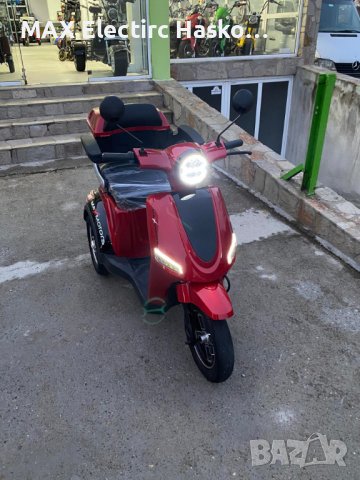 NEW  Модел Електрическа Триколка FM1-LUX 1500W -RED/BLACK, снимка 4 - Мотоциклети и мототехника - 38802842