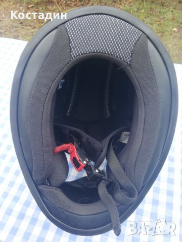 Мото каска G-mac Pilot, размер L 60 см, снимка 7 - Аксесоари и консумативи - 26694331