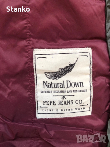 Пухено яке Pepe Jeans , снимка 4 - Якета - 52253133