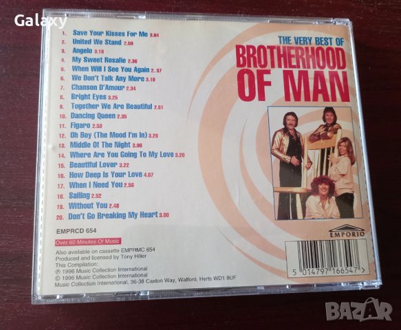 Brotherhood Of Man – The Very Best Of 1996, снимка 3 - CD дискове - 43612422