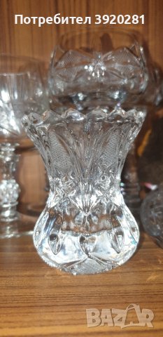 Кристални чаши и гарафа, снимка 9 - Сервизи - 43466807