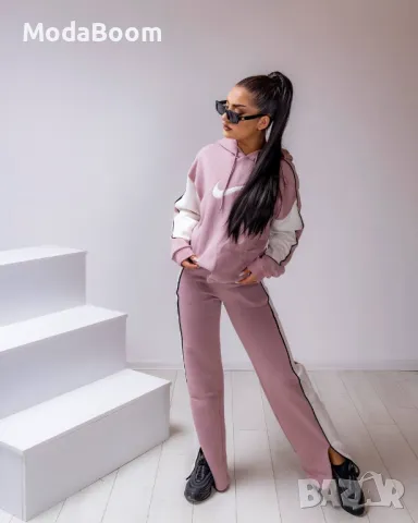 Nike • розов дамски комплект • две части , снимка 7 - Спортни екипи - 47588423