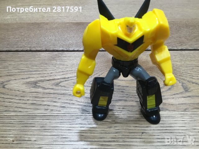 Трансформър Happy Meal Transformers RID Bumblebee 3.75" Toy Action Figure 2015 McDonalds, снимка 5 - Фигурки - 43171693