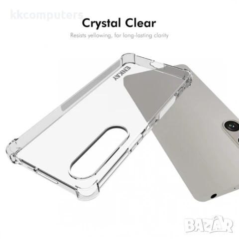 OnePlus 13s 5G / OnePlus 13T 5G Удароустойчив ENKAY Силиконов Калъф и Протектор, снимка 4 - Калъфи, кейсове - 51263433