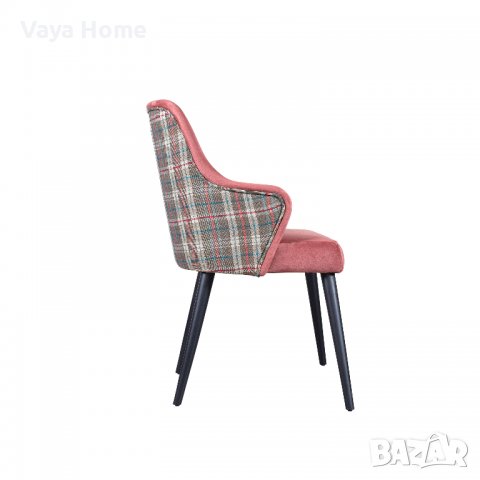 Трапезен стол, Cenere, Розов, снимка 2 - Столове - 39337186