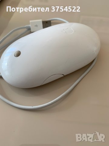 Мишка Apple Mighty Mouse USB, снимка 4 - Клавиатури и мишки - 43880422