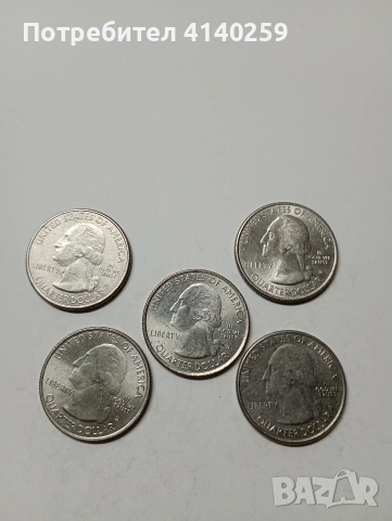САЩ МОНЕТИ 1/4 КУОРТЪР ДОЛАР 2016 Г , снимка 2 - Нумизматика и бонистика - 53069180