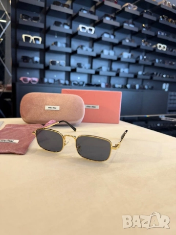 очила с черен обикновен калъф и ув защита cartier miu miu , снимка 8 - Слънчеви и диоптрични очила - 52023001