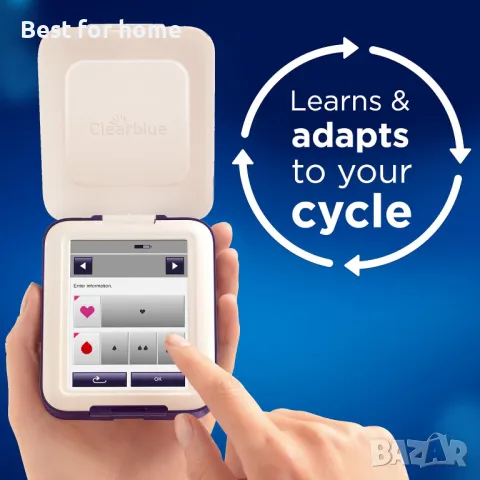 Сензорен монитор за тестване за бременност и овулация, снимка 5 - Друга електроника - 49645796