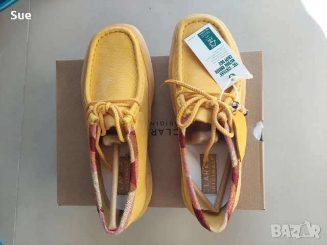 Нови Летни Дамски Обувки Мокасини Clarks Wallabees 36, снимка 3 - Дамски ежедневни обувки - 51178164