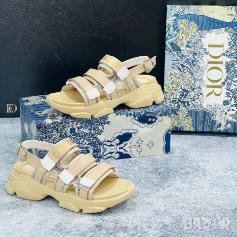 сандали на платформа christian dior , снимка 6 - Сандали - 51002593