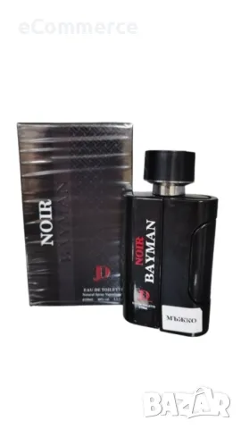 NOIR BAYMAN Eau De Toilette for Men 100ml. Добре дошли в света на неповторимия стил и интрига с NOIR, снимка 3 - Мъжки парфюми - 47526878