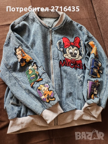 Дамско яке Мики Маус, снимка 3 - Якета - 53205847
