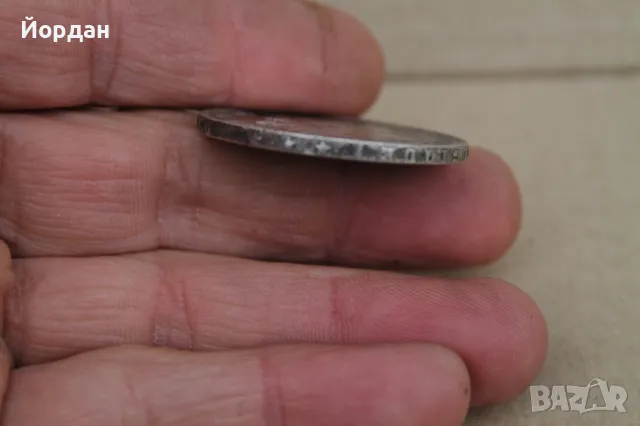 Сребърна монета ''5 Франка'' 1873-та година, снимка 9 - Нумизматика и бонистика - 47903277