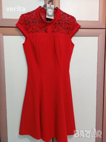 Червена рокля , снимка 1
