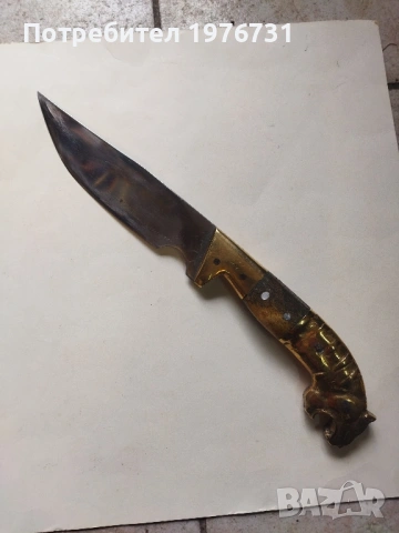 Ловен нож на ножар Николай от Варна 