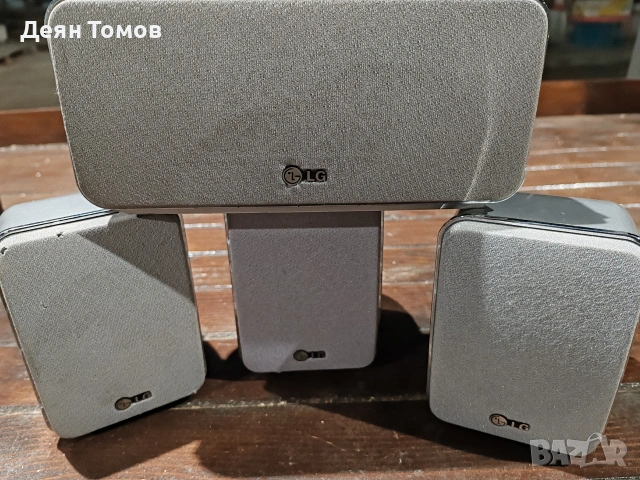 4броя аудио колонки LG домашно кино, снимка 2 - Тонколони - 53230000