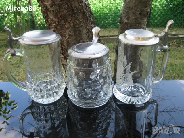 Старинни немски халби за бира , снимка 6 - Антикварни и старинни предмети - 36843271