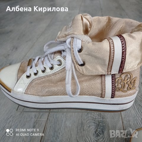 Replay, 38 р-р кецове,в златно бежаво, снимка 7 - Кецове - 32558524