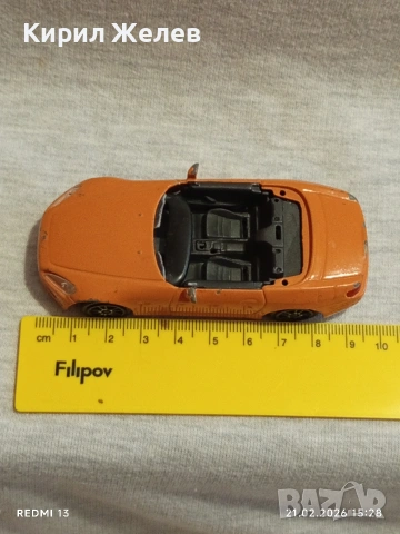 Метална количка HONDA S 2000 много красива за КОЛЕКЦИЯ ДЕКОРАЦИЯ 16592, снимка 6 - Колекции - 53573056