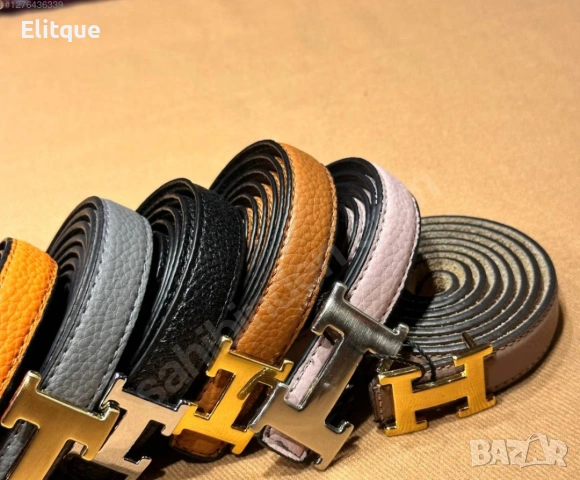 колани от естествена кожа в кутия hermes , снимка 8 - Колани - 53216909