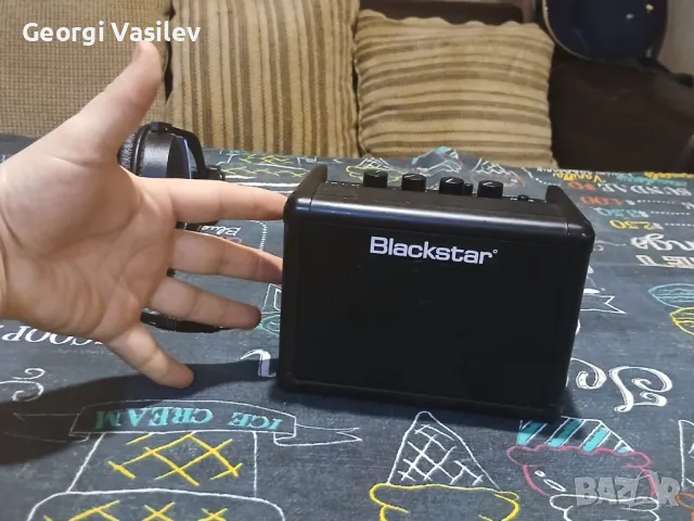 Мини комбо усилвател (кубе) Blackstar Fly 3 Mini за китара, на батерии, снимка 9 - Китари - 48380849