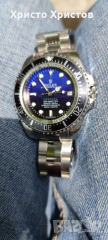 Мъжки луксозен часовник Rolex Deepsea Oyster Perpetual 44 mm.Original box., снимка 17 - Мъжки - 32832481