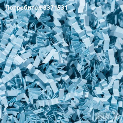 Хартиен пълнеж Синьо, снимка 1