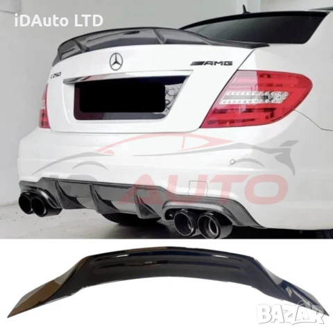 Спойлер PSM за Mercedes W204 C class (07-13), мерцедес ц класа, лип