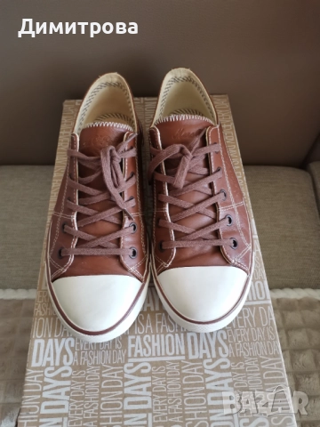 Кожени кецове Marc OPolo, снимка 2 - Кецове - 52547695