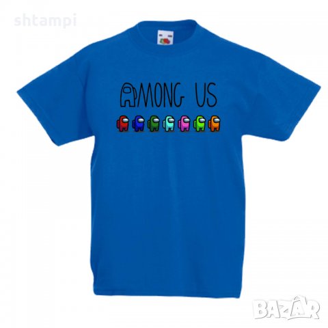 Детска тениска Among Us 1, снимка 3 - Детски тениски и потници - 32918762
