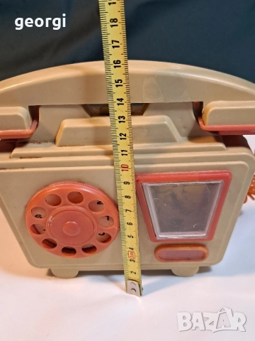 стара българска играчка телефон 27/4, снимка 5 - Колекции - 51706390