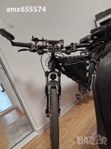 Електровелосипед 2000W, 50+ км/ч., батерия 48V 30 Ah, много екстри, снимка 5 - Велосипеди - 51939553