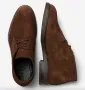 (-60%) Мъжки боти естествен велур Selected Homme, Кафяв, 42, снимка 5