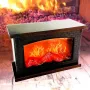 Декоративна камина с изкуствен огън, пламък за декорация с USB кабел, снимка 3